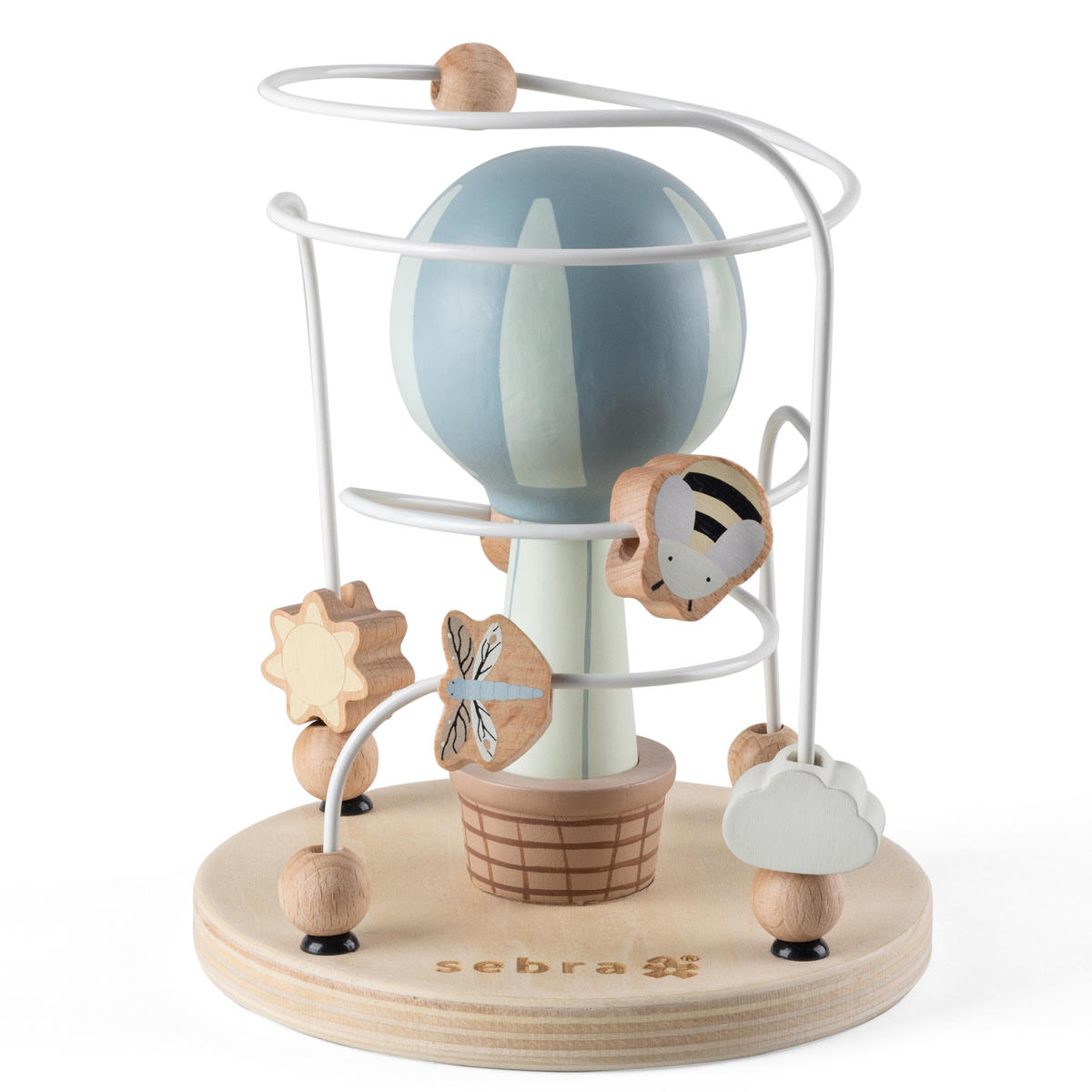 Sebra Ballon Motorikspielzeug aus Holz