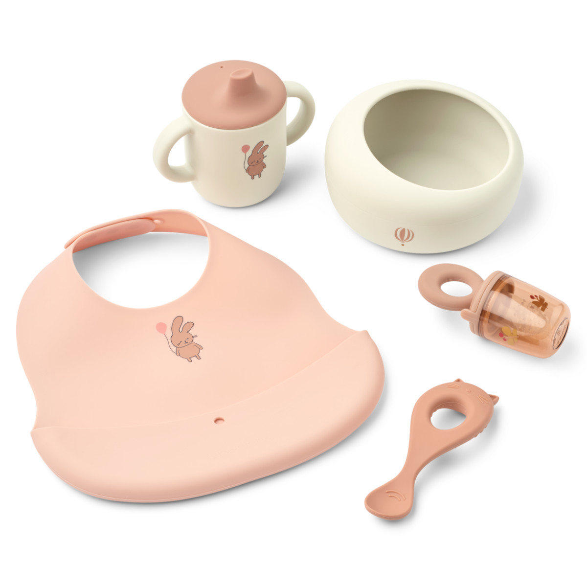 Liewood Mileah Baby-Geschirr-Set – 5-teiliges Beikostset