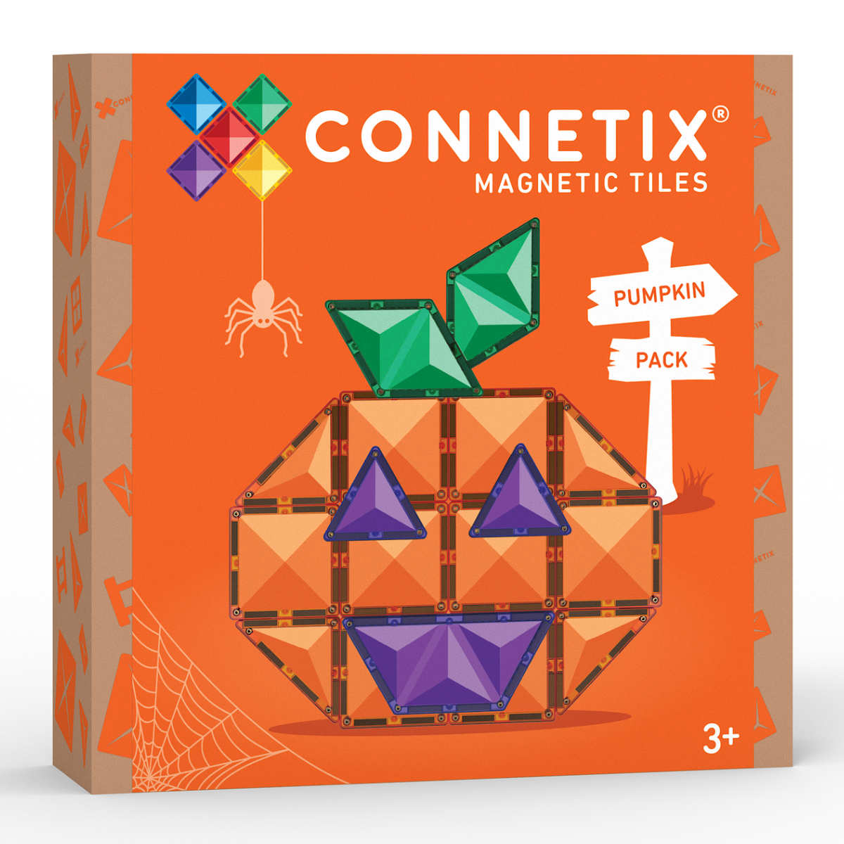 Connetix Magnetbausteine Halloween Pumpkin Pack – 17 Teile