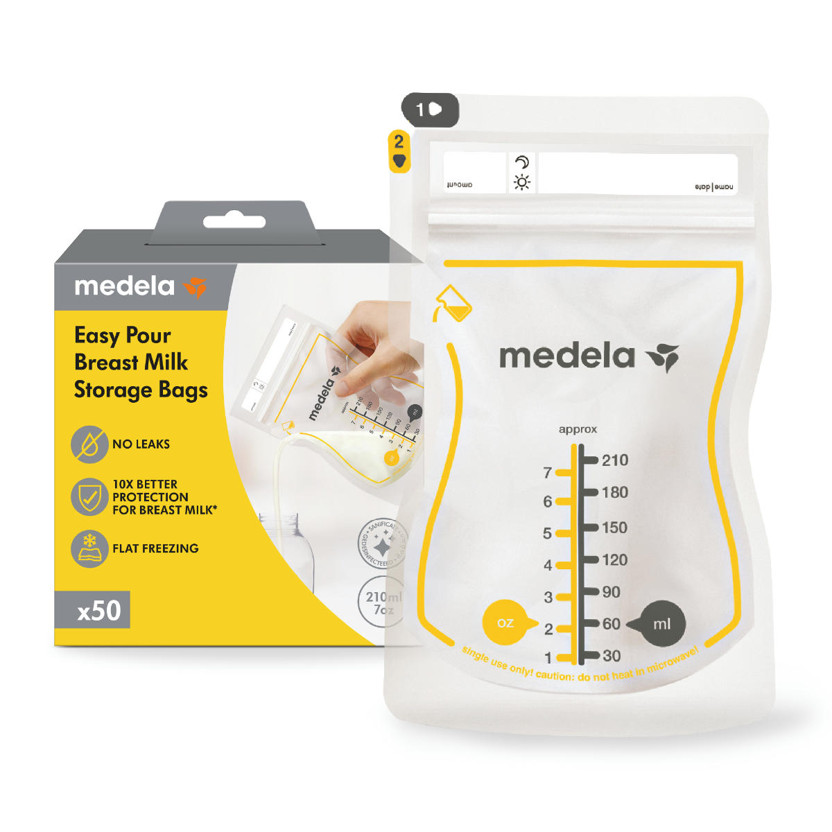 Medela EasyPour Breast Milk Bags