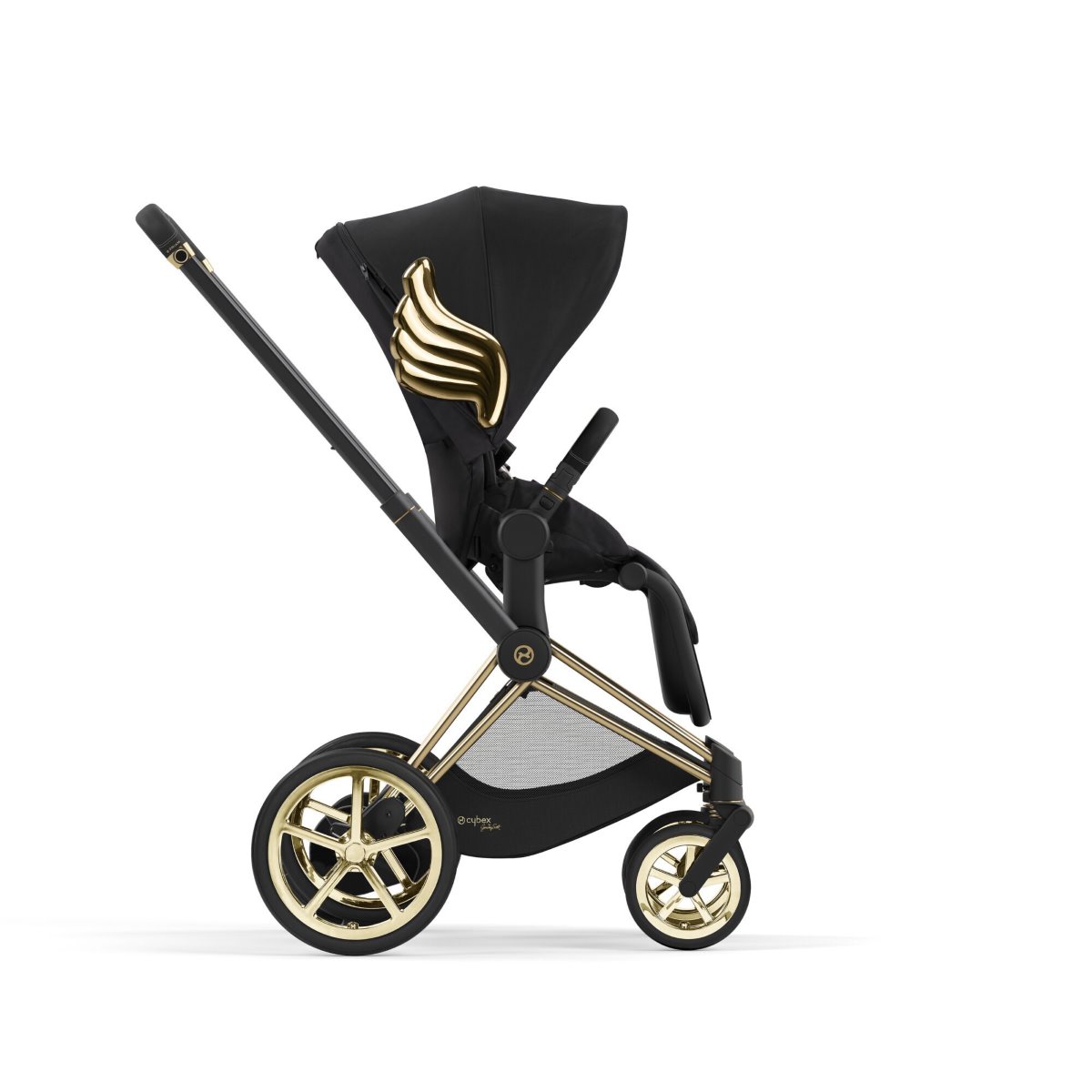 Cybex e-Priam stroller Wings by Jeremy Scott