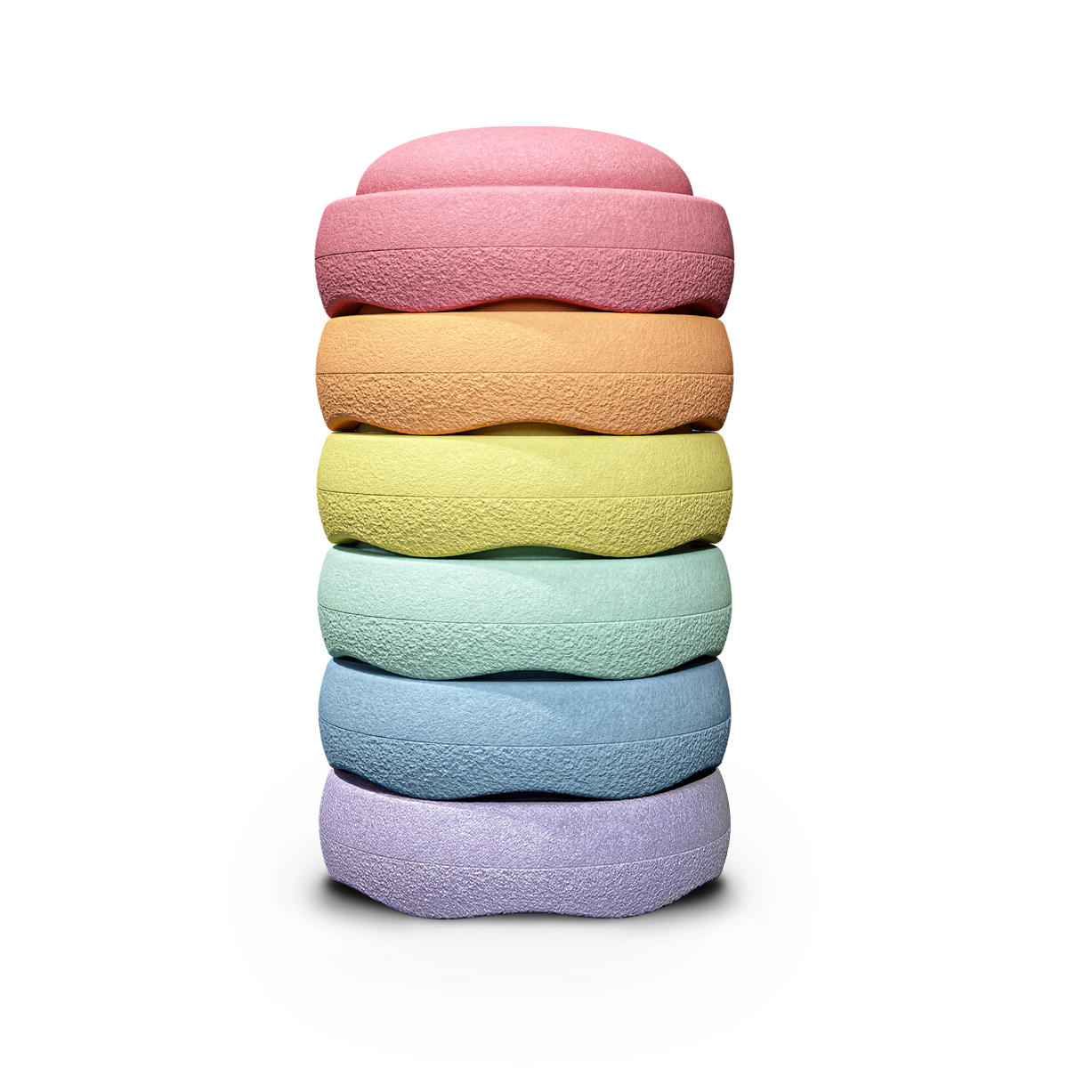 Stapelstein Mini Rainbow Pastel 6 pcs