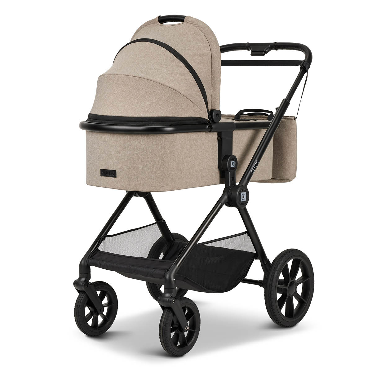 Moon Clicc Pram with Carrycot incl. accessories Collection 2024