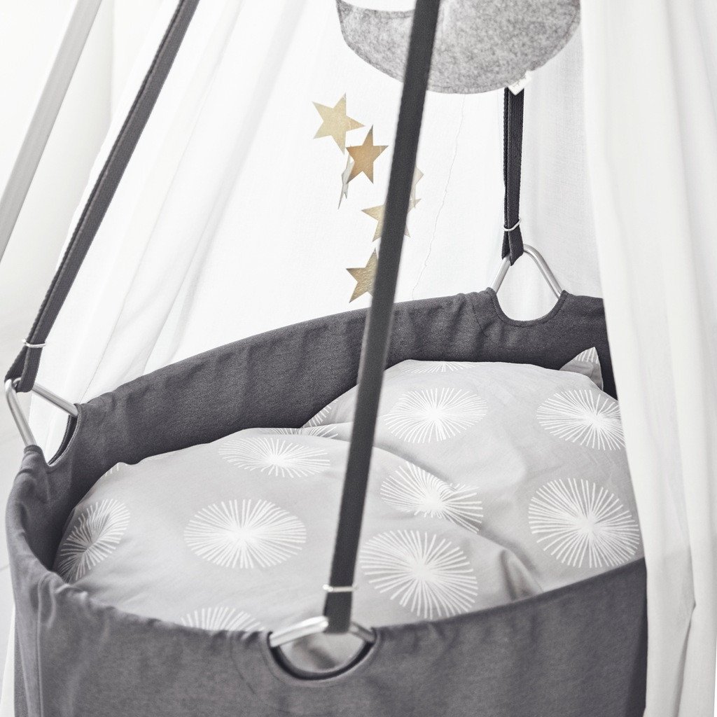 Leander Cradle incl. Foam Mattress and Ceiling Hook 2021