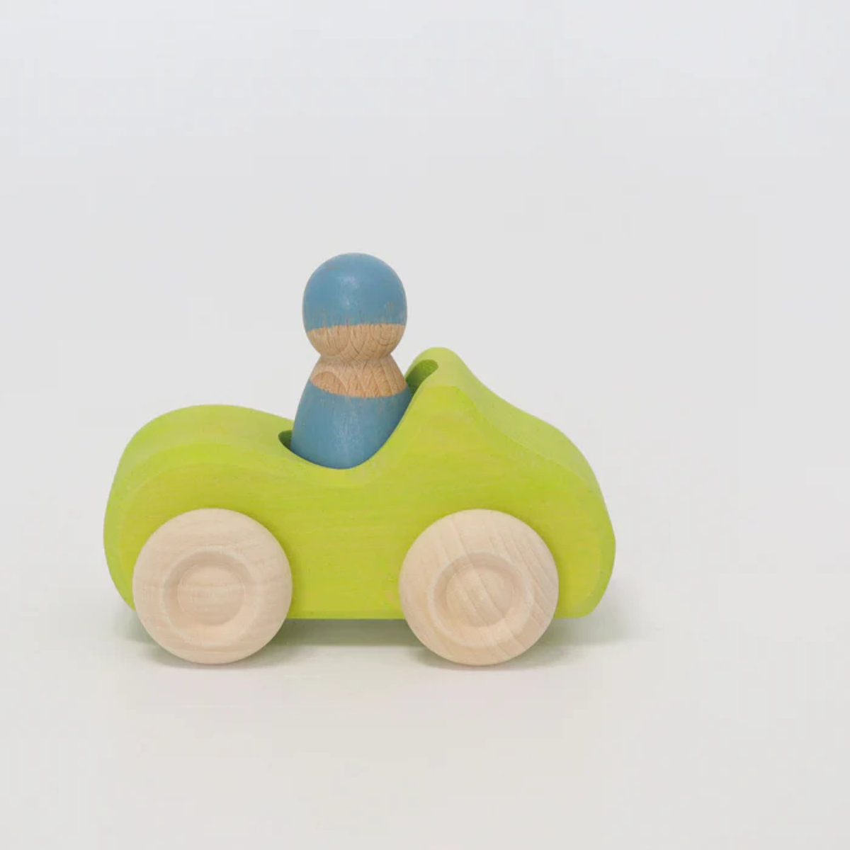 Grimm’s Wooden Convertible Car with Figures