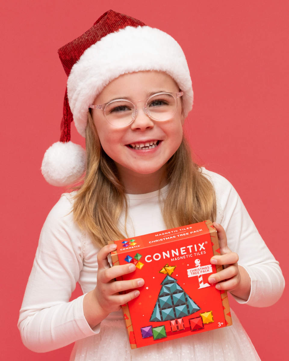 Connetix Magnetic Tiles Christmas Tree Set – 16 Pieces