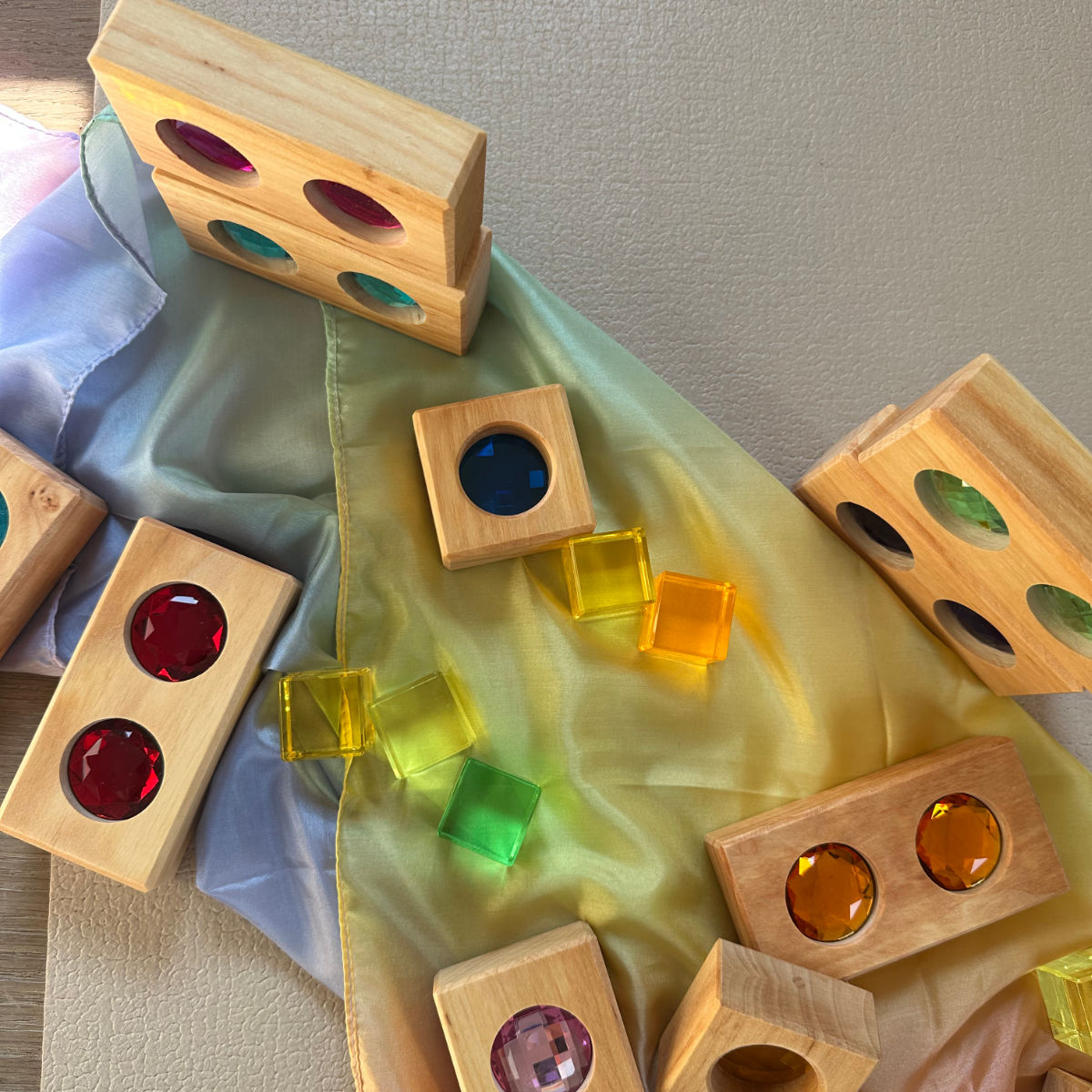 Bauspiel Fairy Windows 16 Pieces