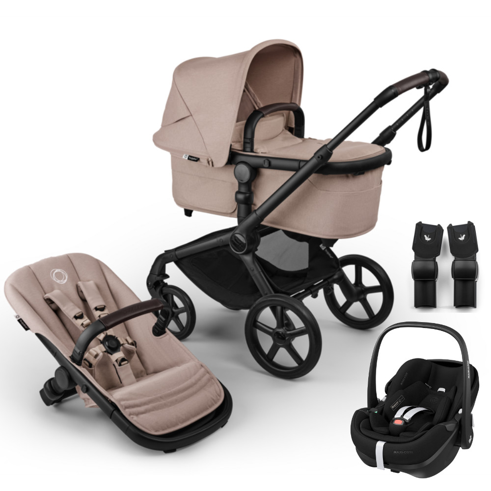 Kinderwagen Set 3 in 1  alles dabei ab Geburt | Kindermaxx