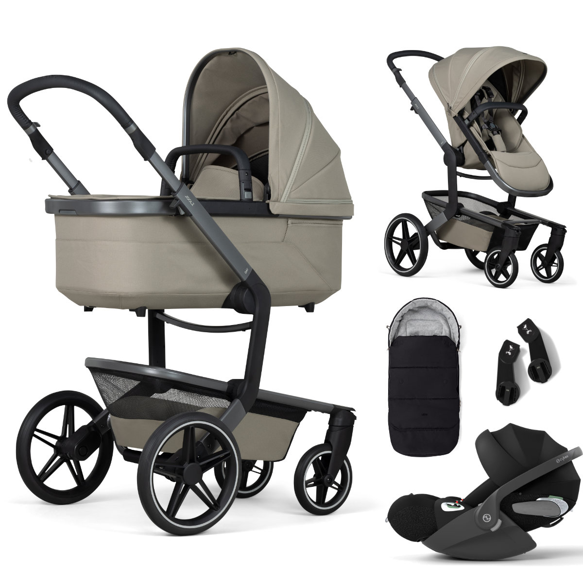 Joolz Day5 Pram Set 3 in 1 Including Cybex Cloud T i-Size