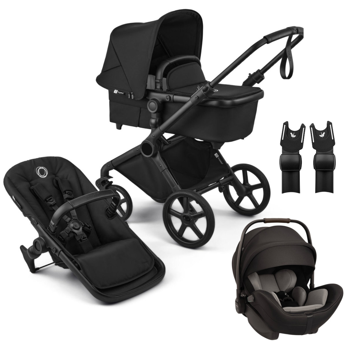 Bugaboo Cub Stroller Set 3 in 1 incl. Nuna Arra Flex i-Size Infant Car Seat