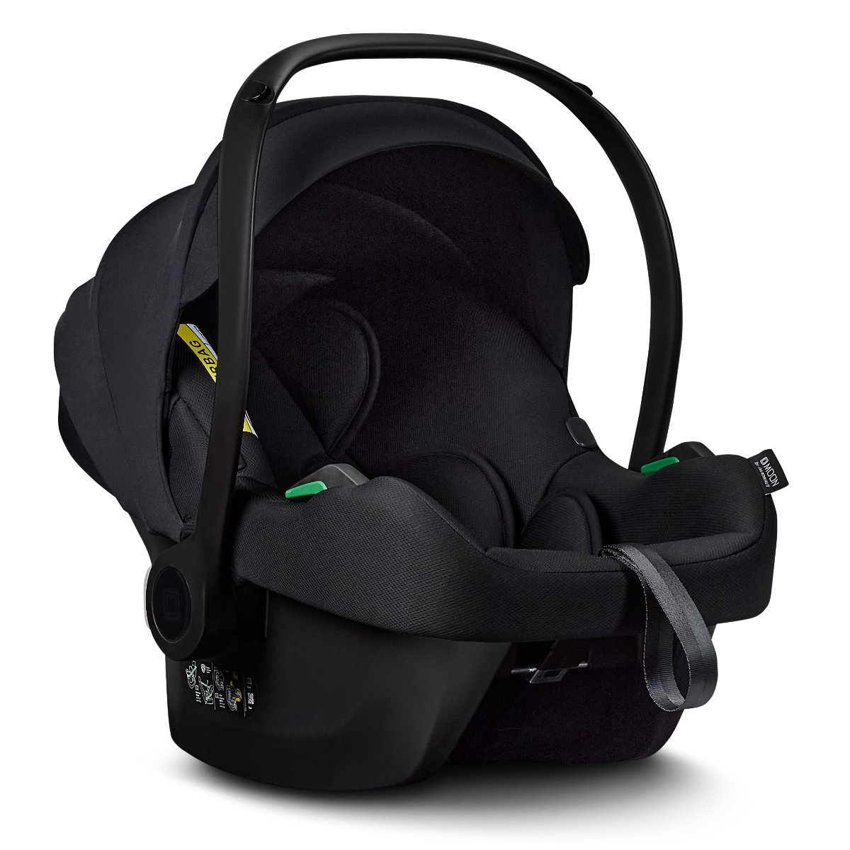 Moon Cosmo 2.0 Infant Car Seat Black 2026