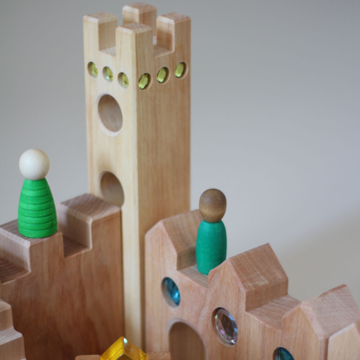 Bauspiel Large Fairy Castle 16 Pieces