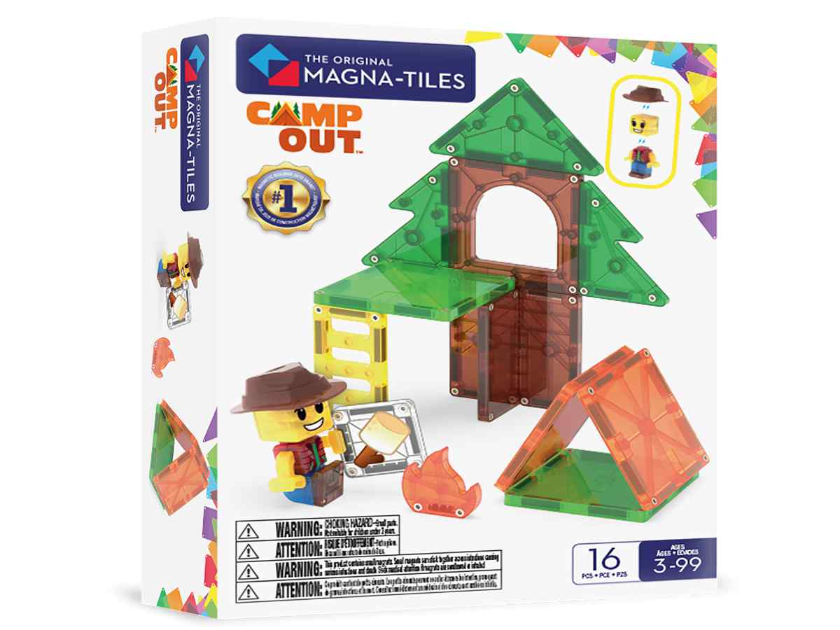 Magna-Tiles Camp out - 16 Teile