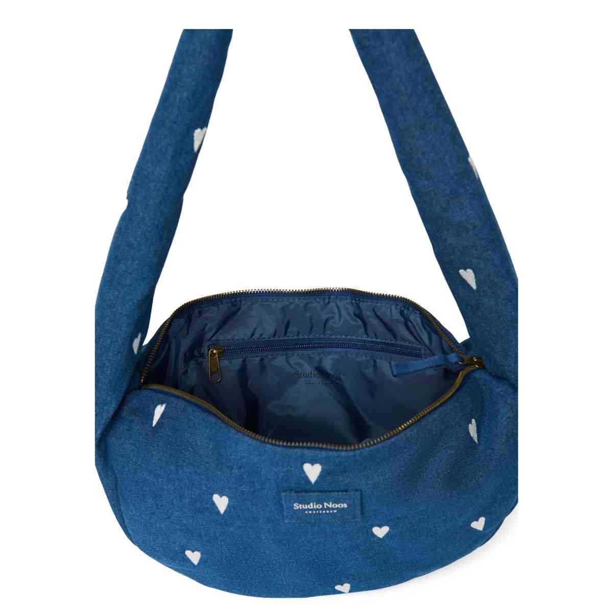Studio Noos Tasche in Blau - Detailansicht