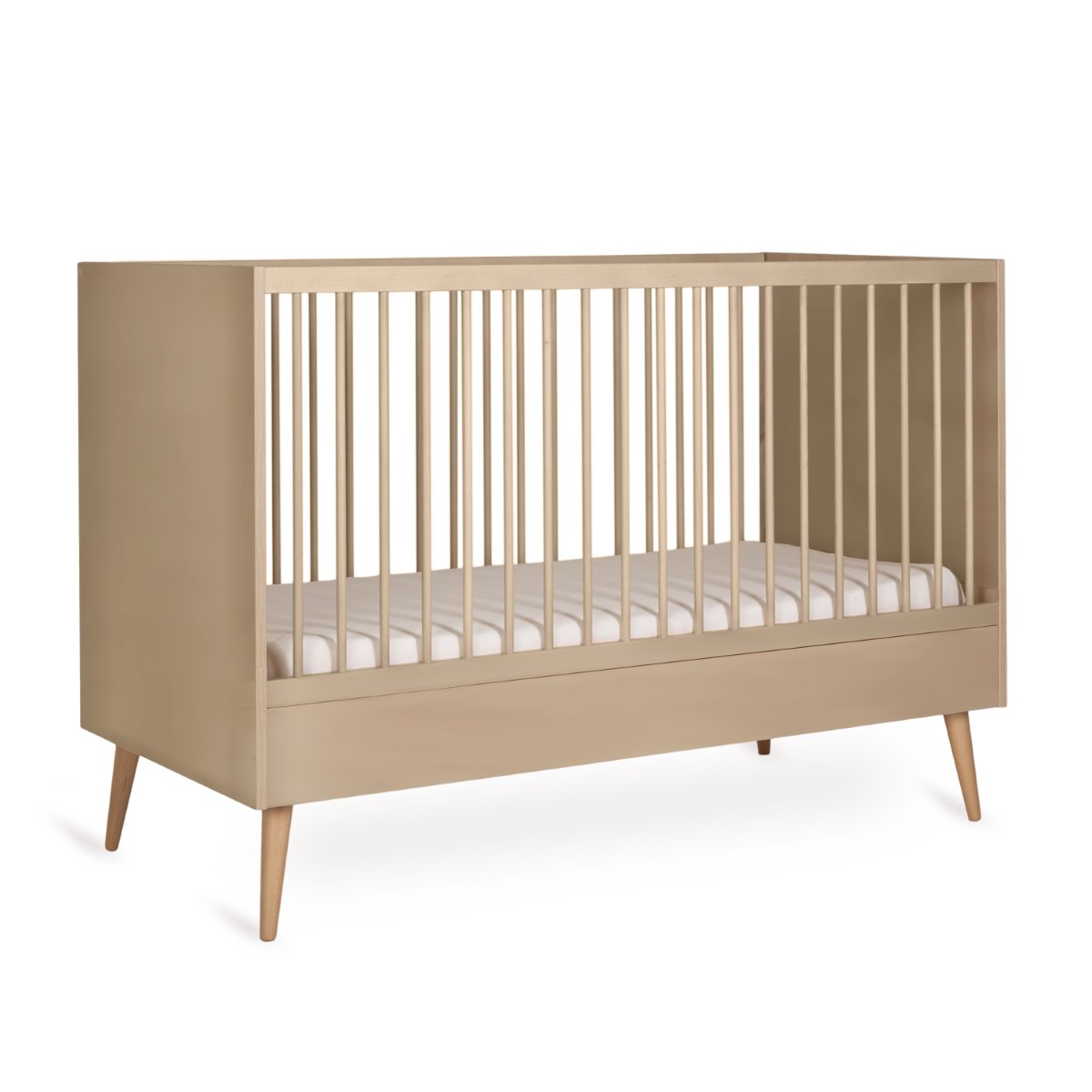 Quax Cocoon Babybett 70 x 140 cm latte