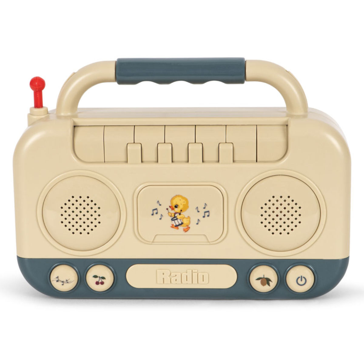 Konges Sløjd Interactive Baby Radio – Motor Skill Toy from 12 Months
