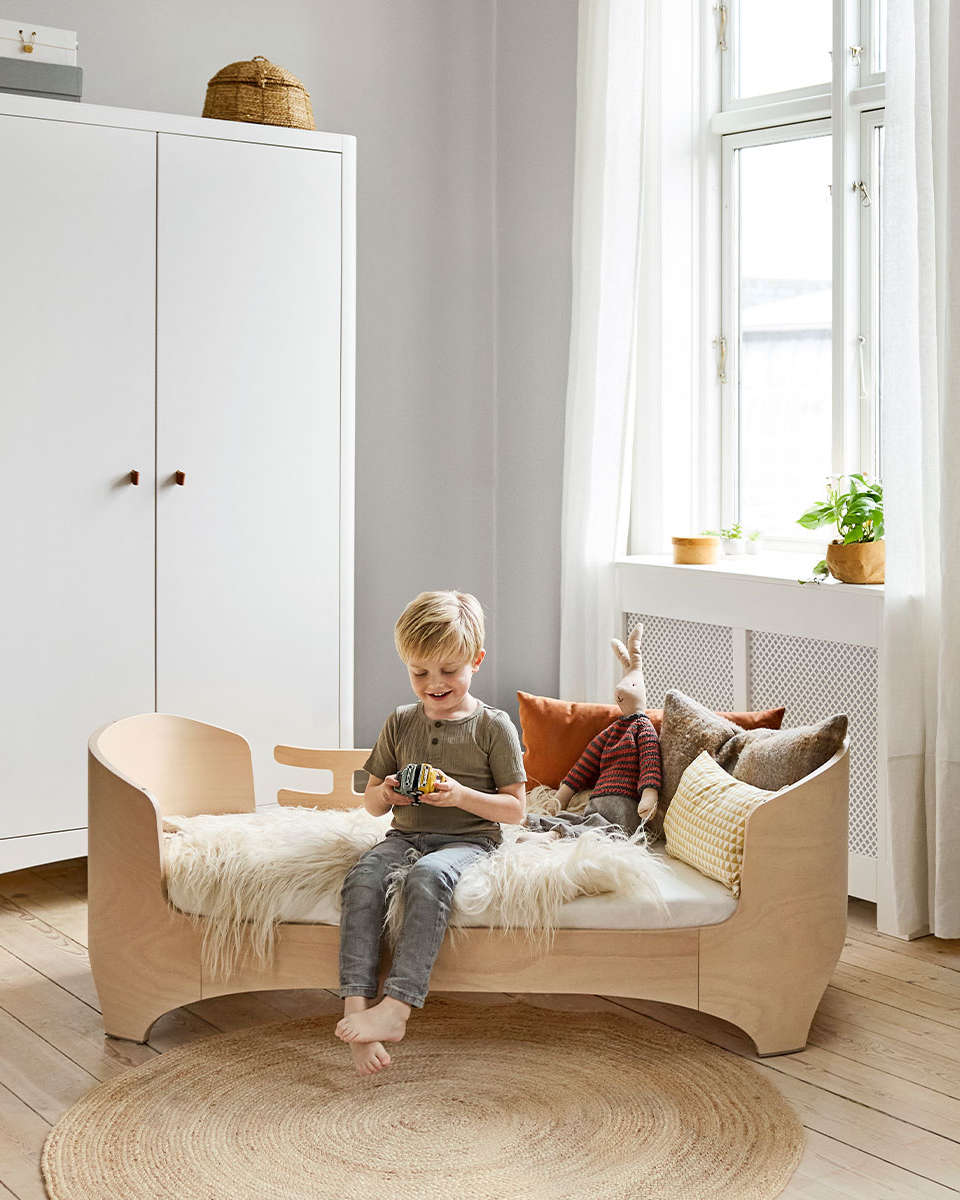 Leander Junior Bed Extension Parts in Wood