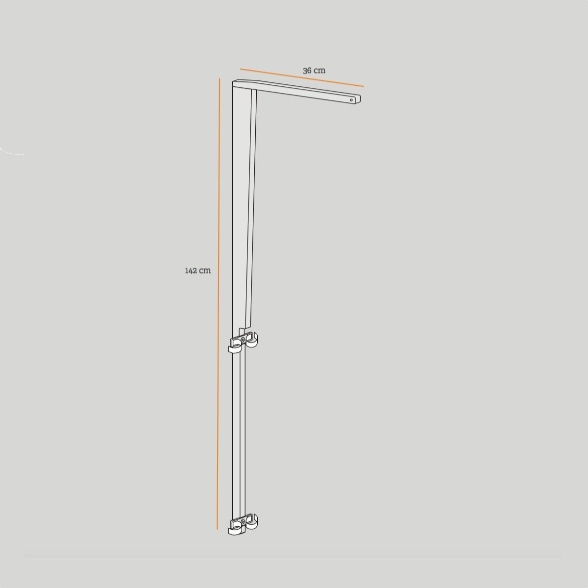 Leander Linea Himmelgestell für Babybett