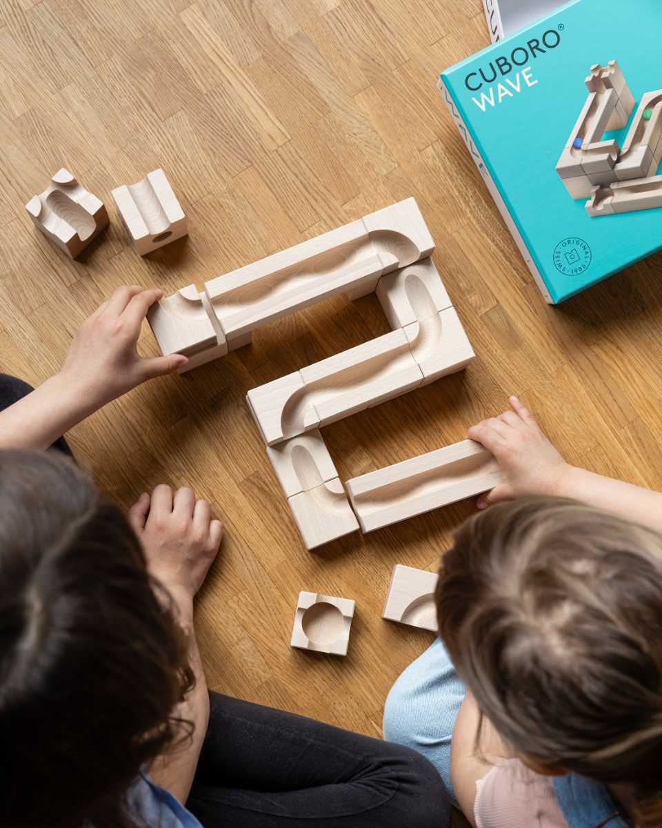 CUBORO Marble Run Extra Set – Expansion Sets in Various Versions