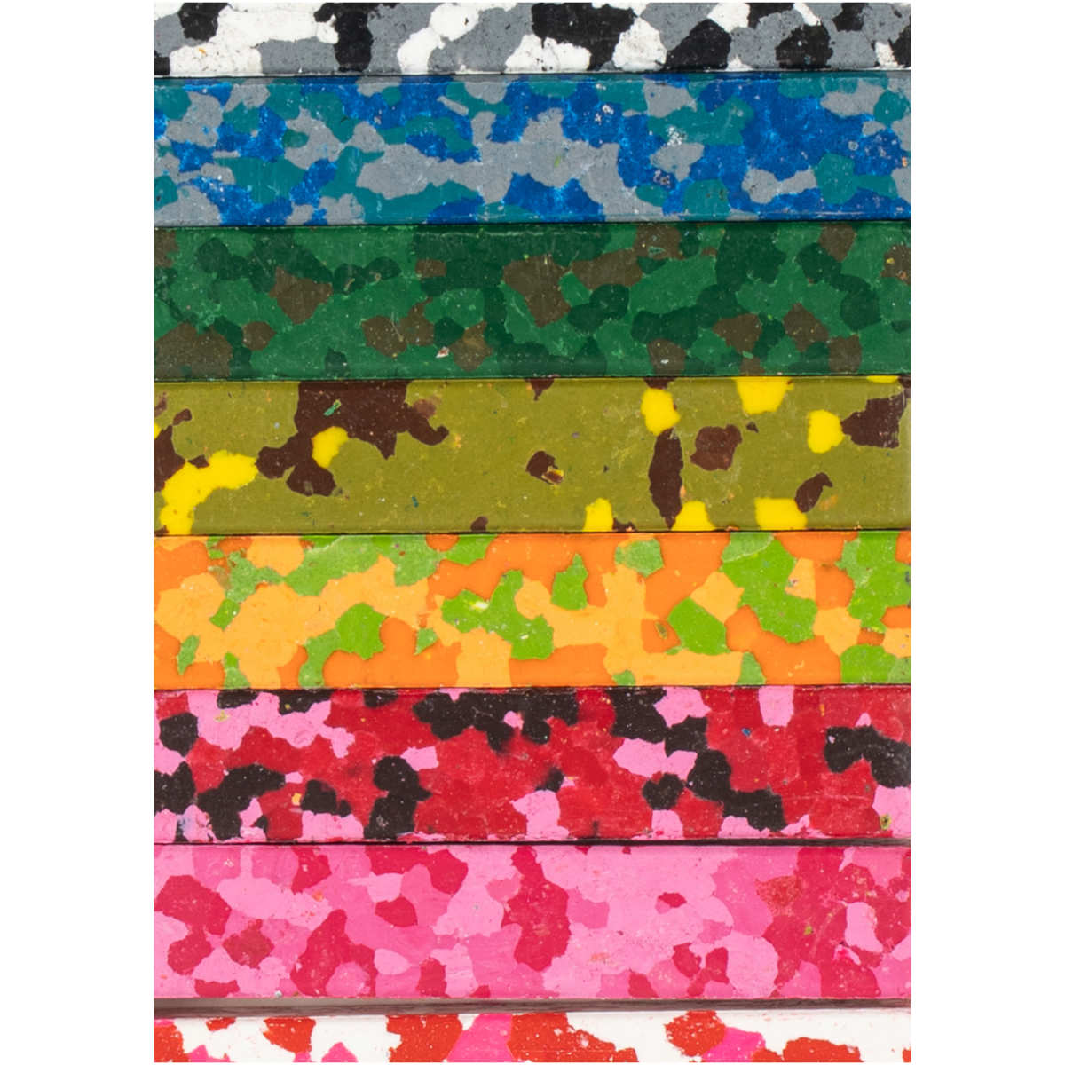 Konges Sløjd Confetti Wachsmalstifte, 8er-Pack