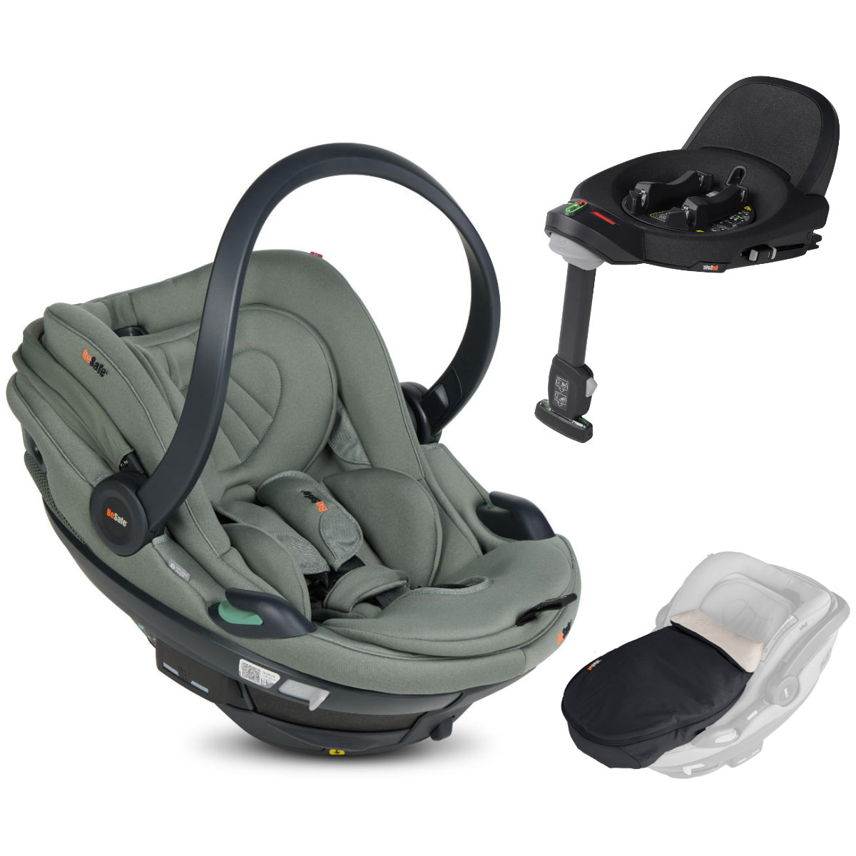 BeSafe Go Beyond² i-Size Set inkl. Beyond Base + Gratis Wind & Weather Cover