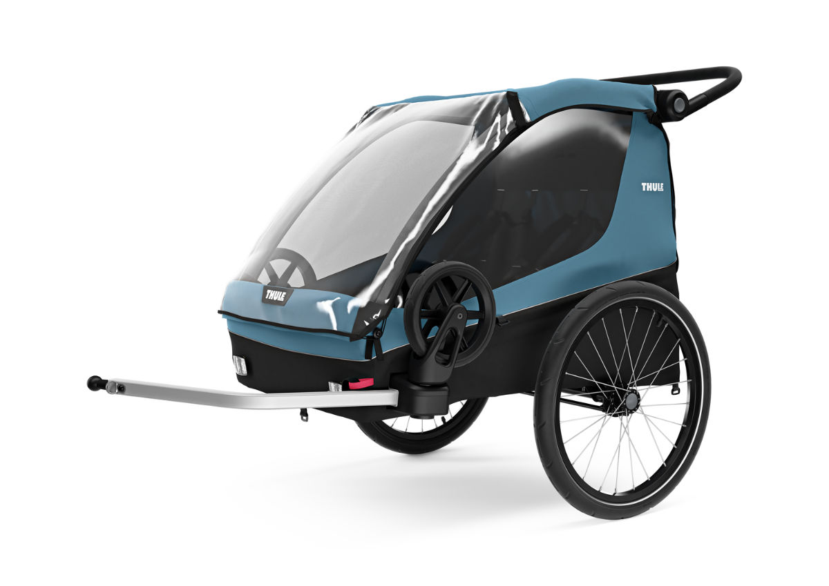 Thule Courier bike trailer for children, dogs, loads