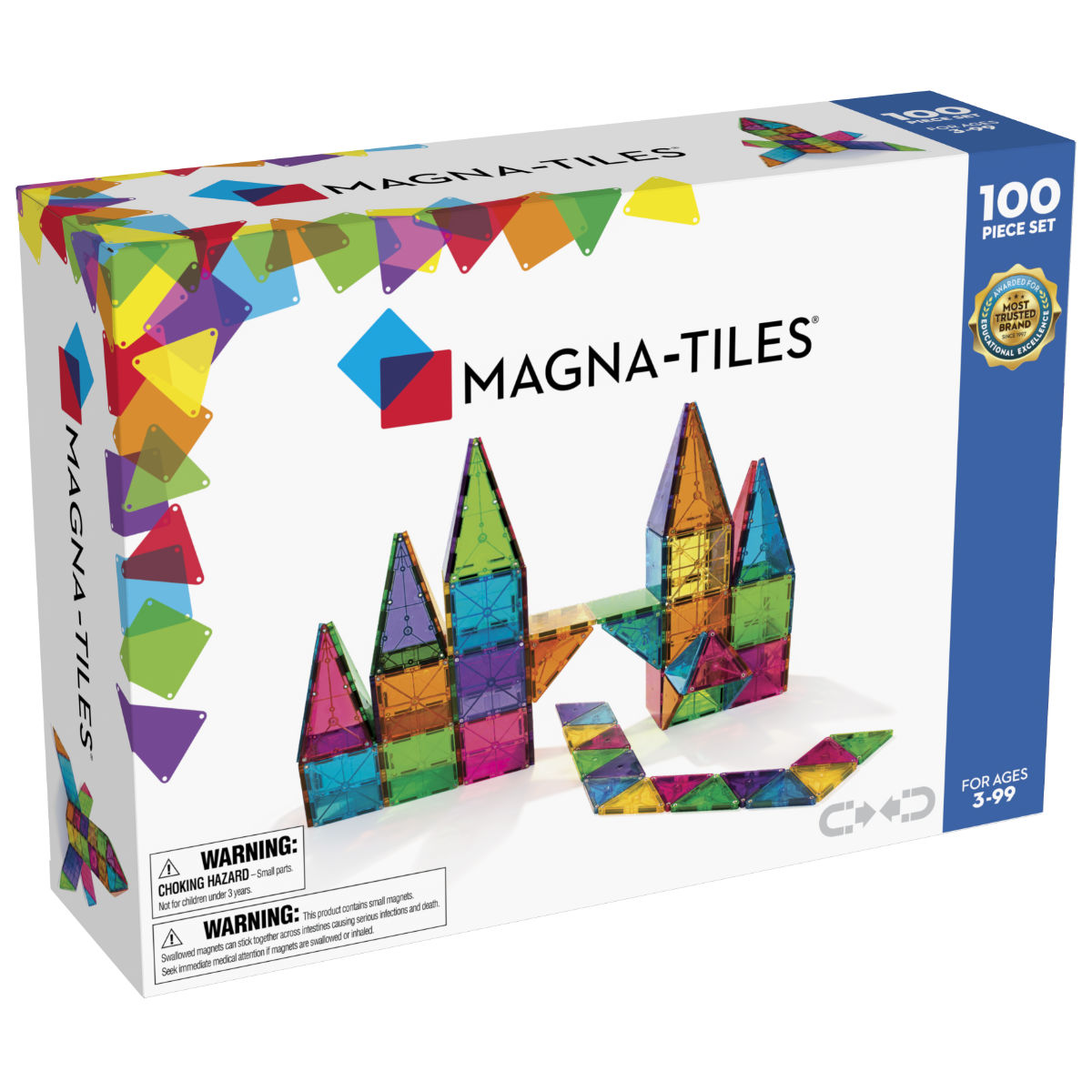 Magna-Tiles Classic - 100 Teile