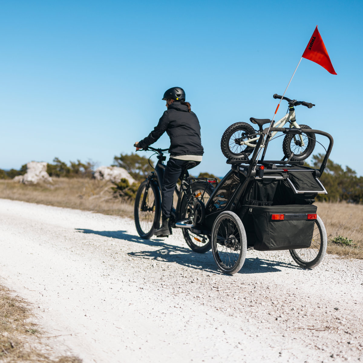 Thule Chariot 2 Laufradhalter für Fahrradanhänger