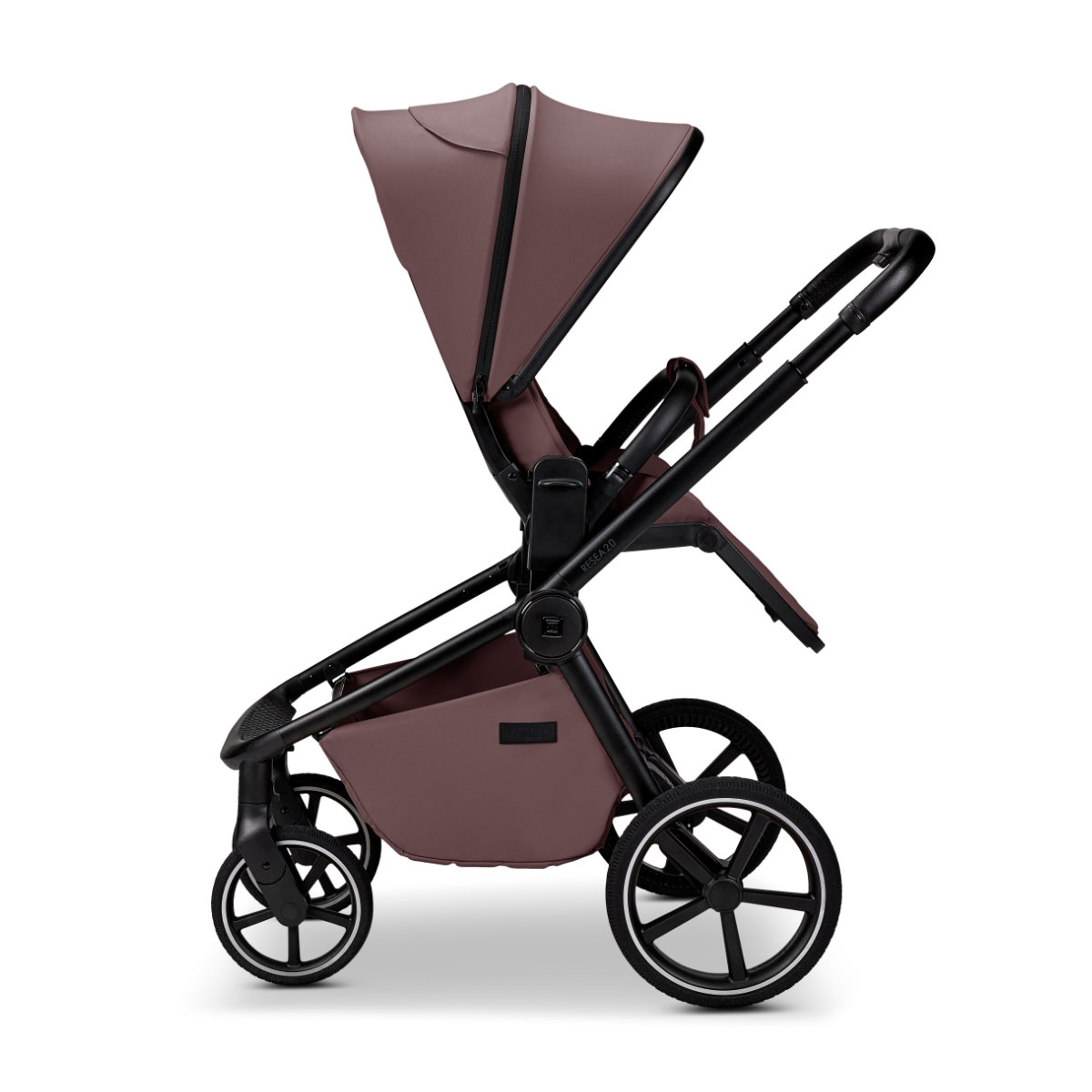 Moon ReSea 2.0 Kombikinderwagen in Braun - Seitenansicht
