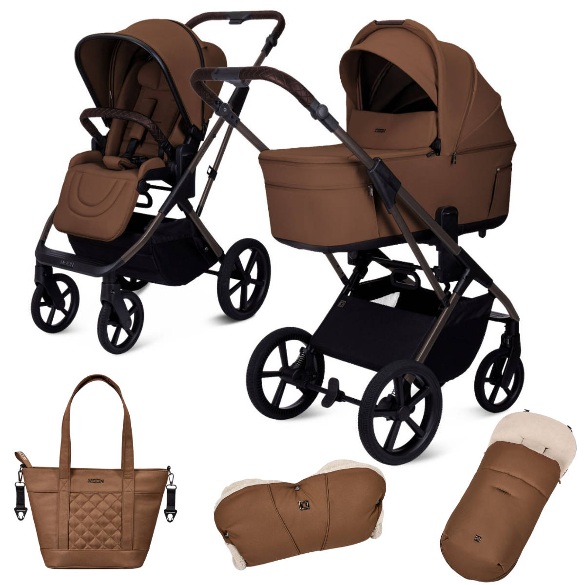 MOON Ciao Fold Kinderwagen Essential Set