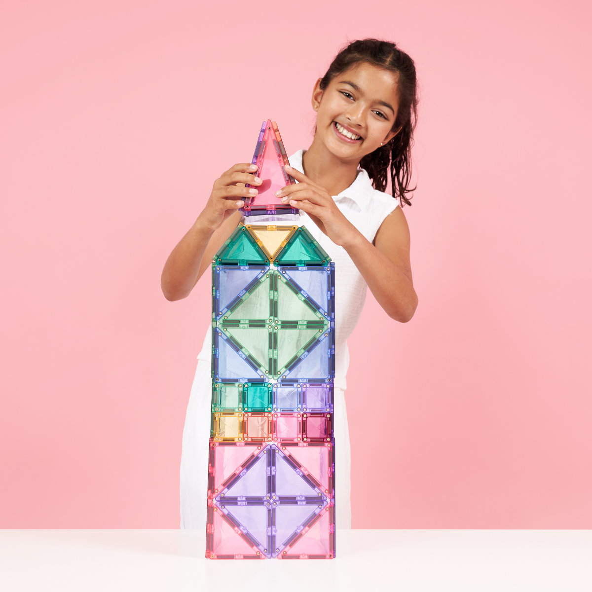 Connetix Magnetbausteine Pastel Mega Ball Run Bundle – 316 Teile
