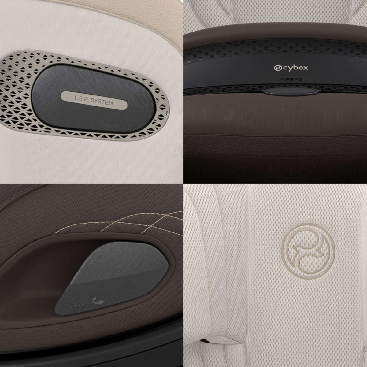 Cybex Anoris S Airbag i-Size Car Seat (15 Months–7 Years)
