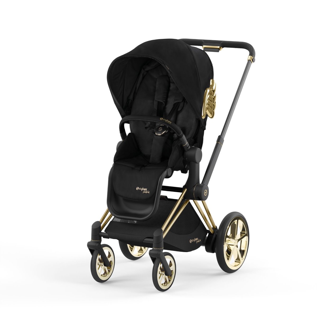 Cybex e-Priam stroller Wings by Jeremy Scott