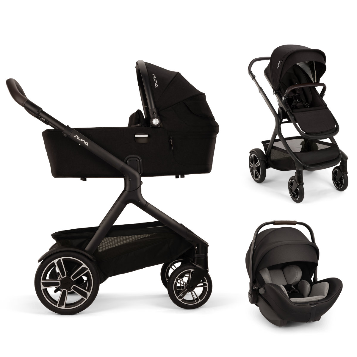 Nuna DEMI Next Pram Set 3-in-1 incl. Nuna ARRA Flex i-Size Car Seat