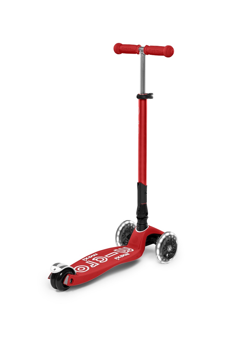 Maxi Micro Deluxe Faltbar mit LED Räder