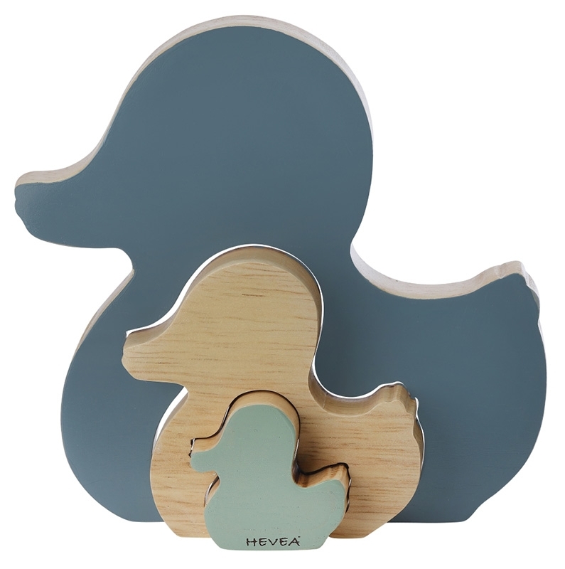 Hevea Kawan Rubberwood Shape Sorter