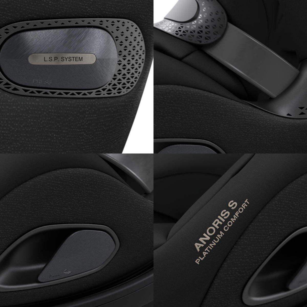 Cybex Anoris S Airbag i-Size Car Seat (15 Months–7 Years)