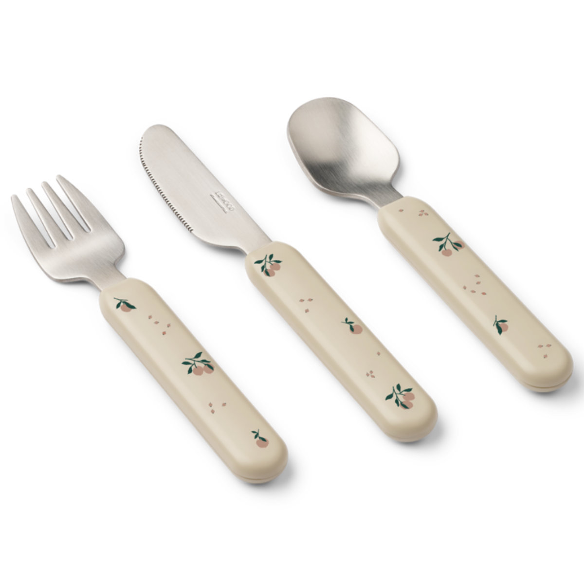 Liewood Adriana 3-Piece Stainless Steel Kids' Cutlery Set