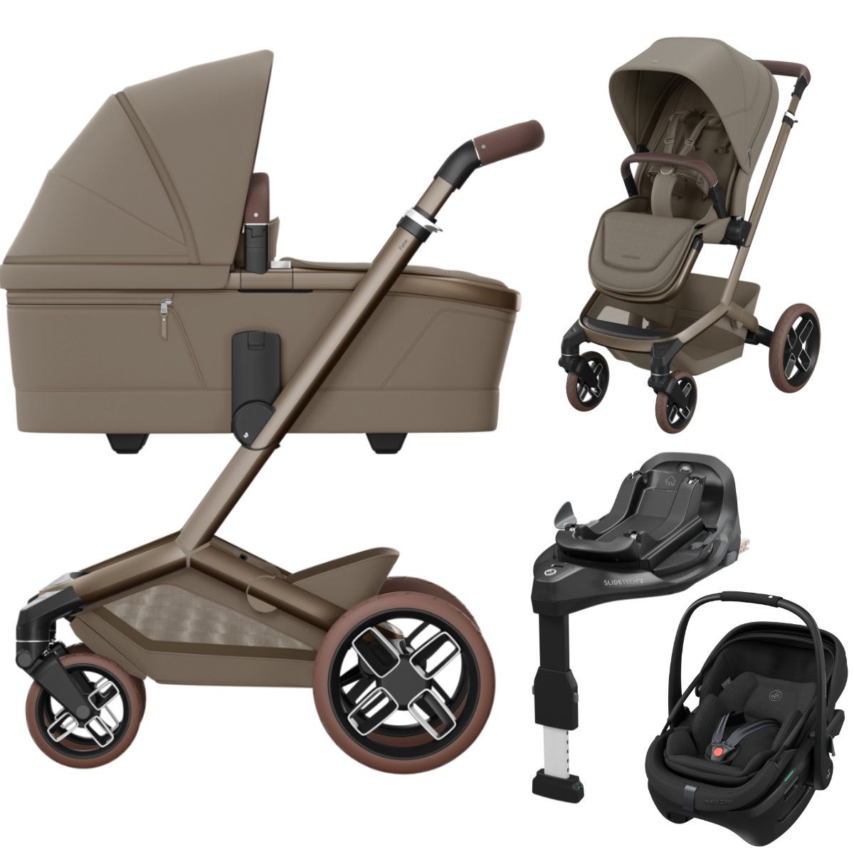 Kinderwagen Sets mit Maxi-Cosi Coral Slide Pro