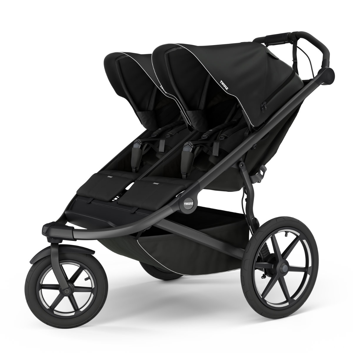 Thule Urban Glide 3 Double Sibling Stroller 2026, Black