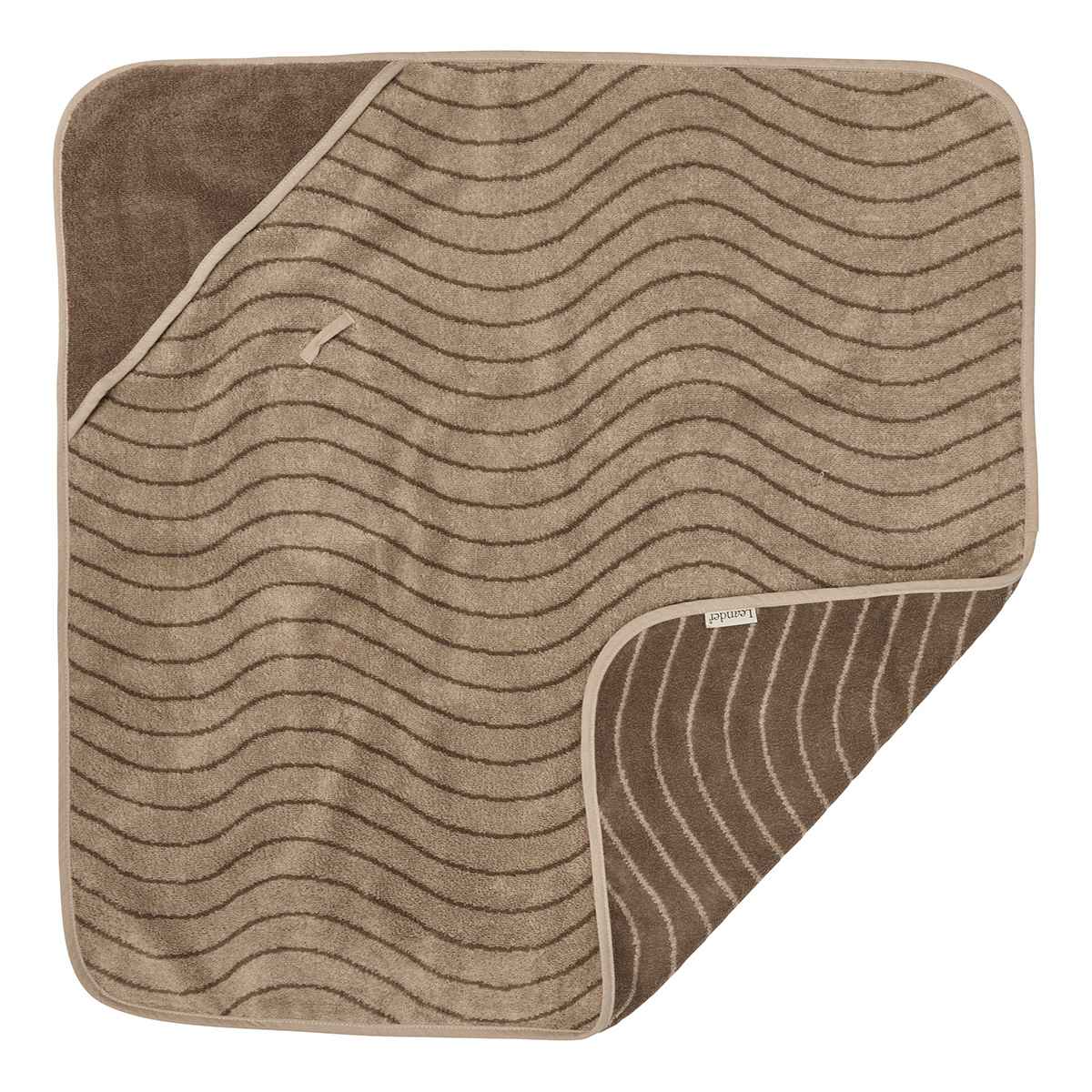 Leander Hooded Baby Towel, Organic 80 x 80 cm