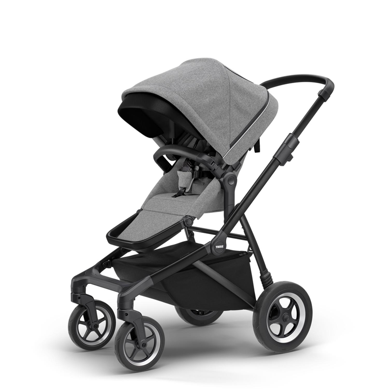Thule Sleek Kinderwagen Set 3 in 1 mit Cybex Aton S2 I-Size
