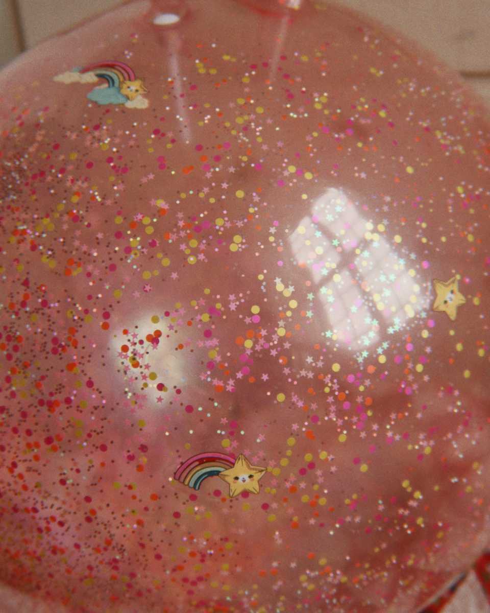 Konges Sløjd Glitzer-Hüpfball 50 cm