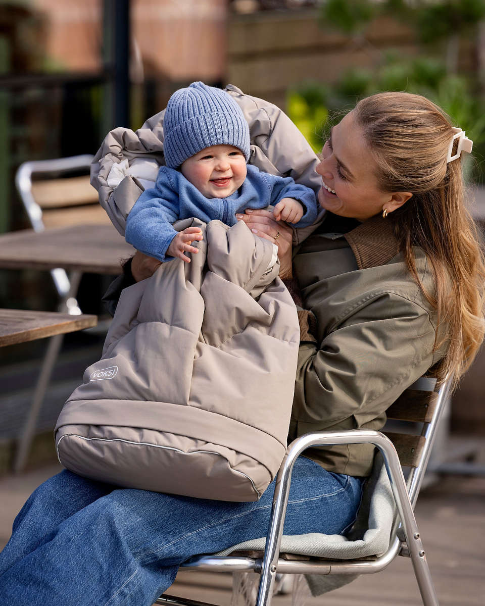 Voksi City Fußsack für Kinderwagen & Fahrradanhänger (0-4 Jahre)
