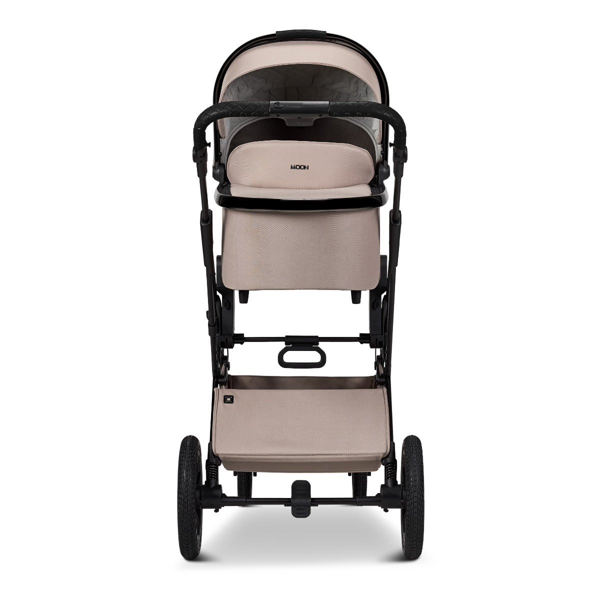Moon Piu Kombikinderwagen 2025 Beige Vorderansicht