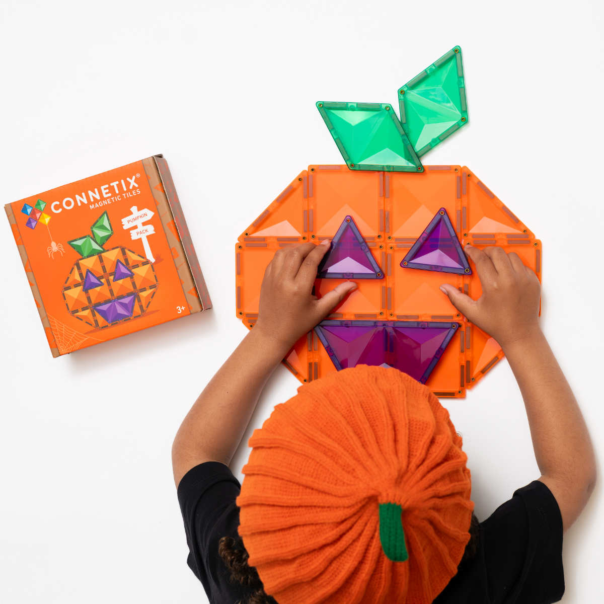 Connetix Magnetbausteine Halloween Pumpkin Pack – 17 Teile
