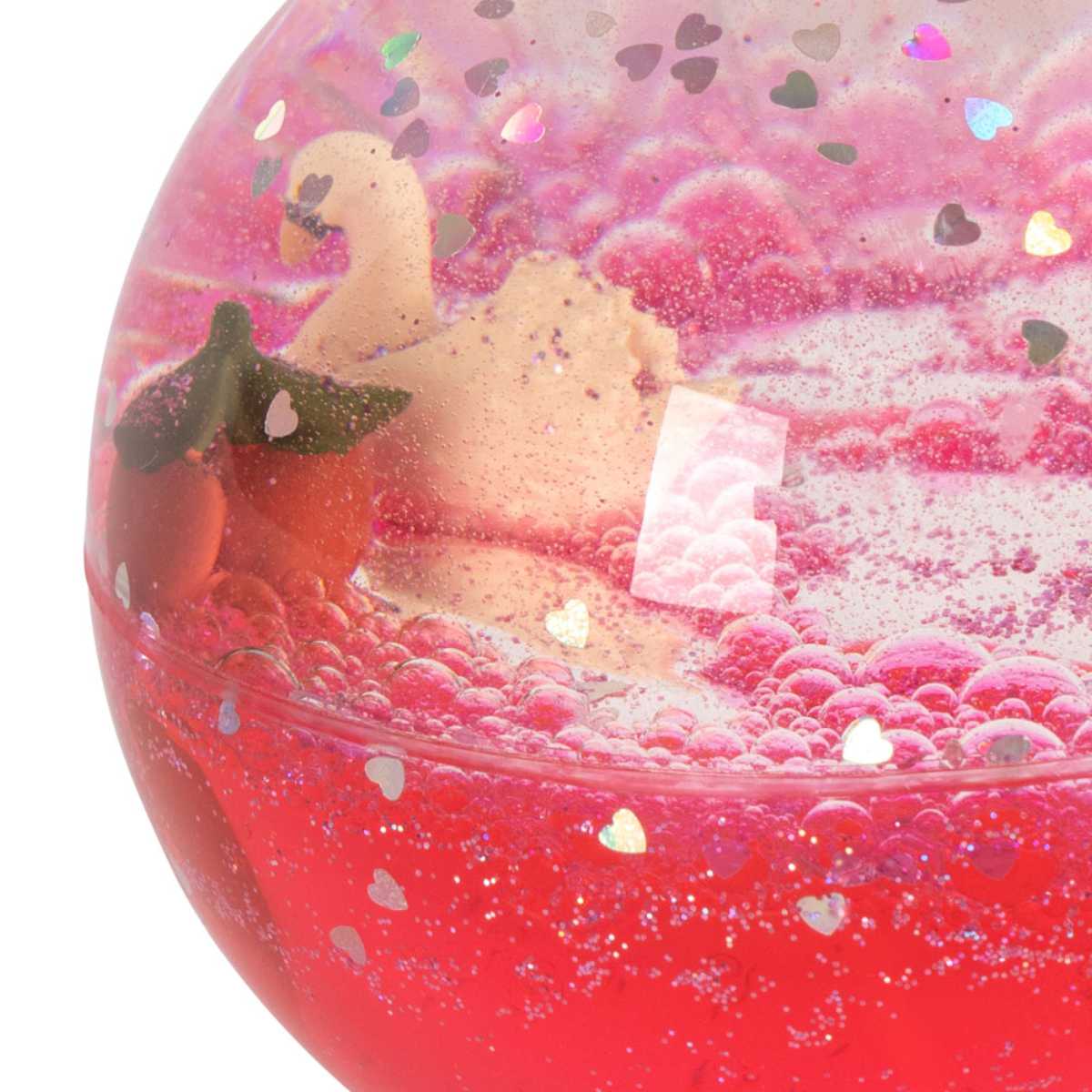 Konges Sløjd Sensorik-Wasserball mit Glitzer