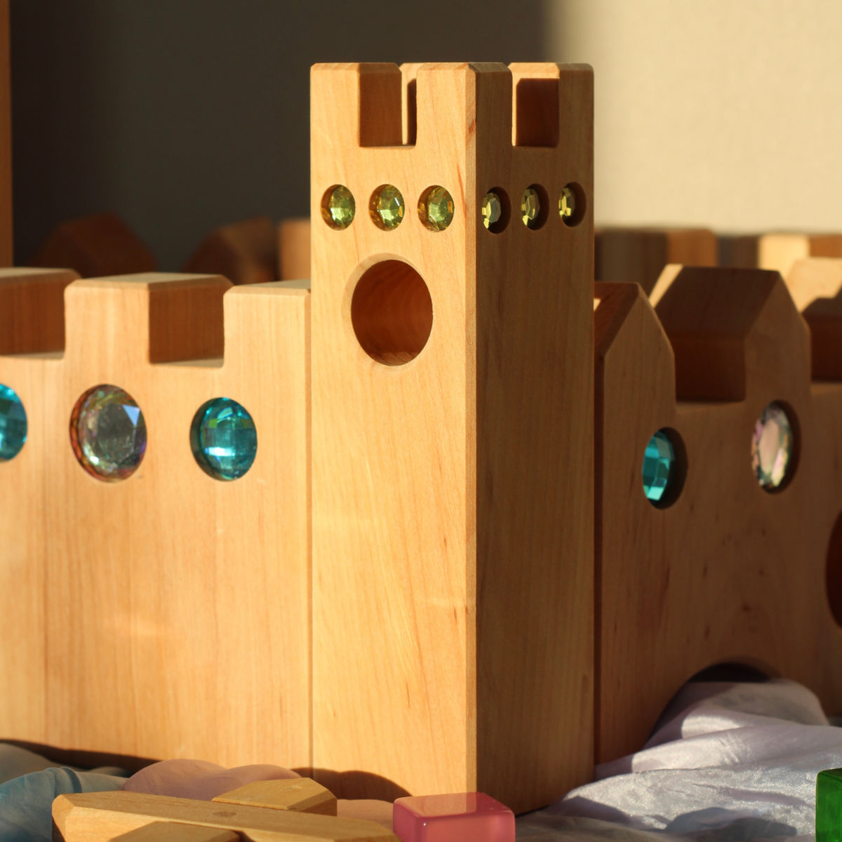 Bauspiel Large Fairy Castle 16 Pieces
