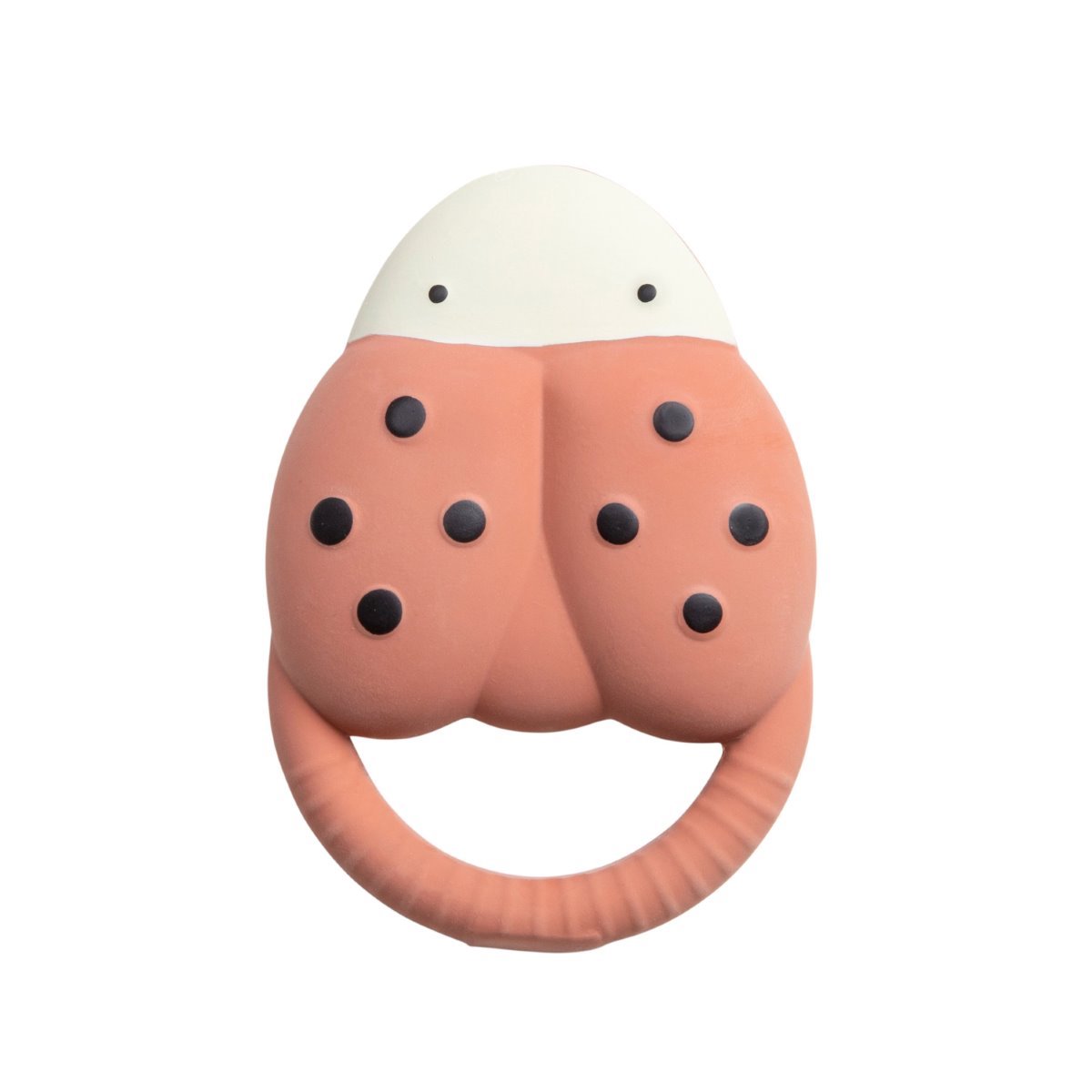 Sebra natural rubber teething ring, Luca the ladybug