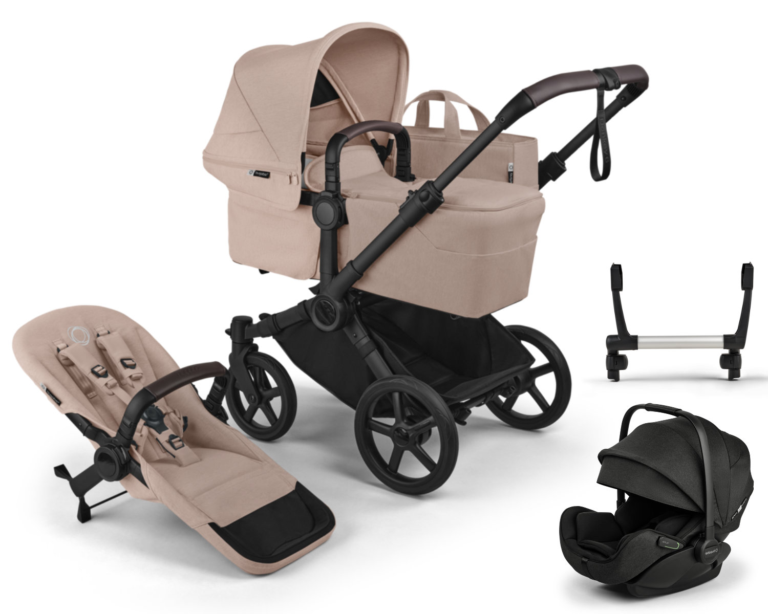 Bugaboo Donkey 6 Mono 3-in-1 Set incl. Bugaboo Otter by Nuna